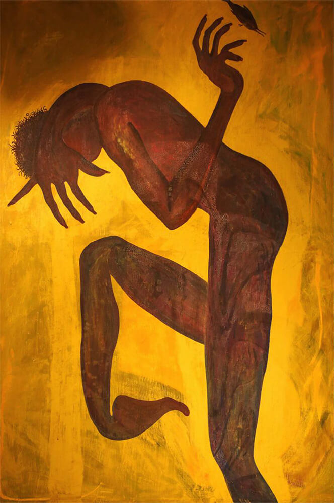 Selfless |  <br> 48 X 70 <br> Oil on Canvas