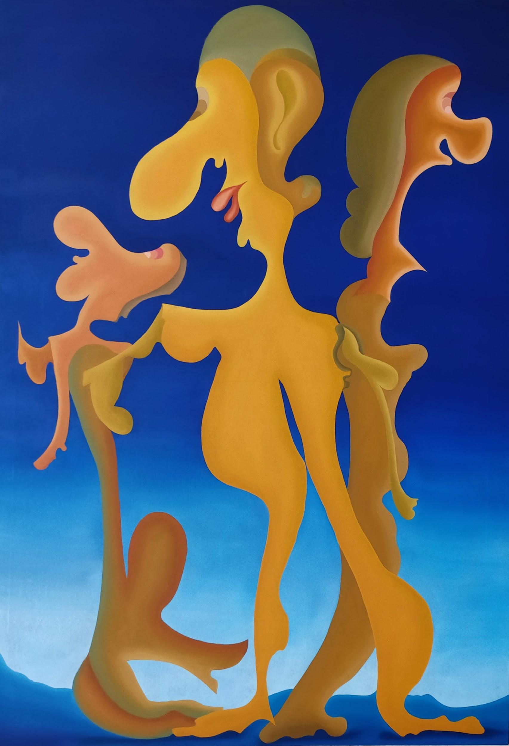 Dynasty<br>Medium: Oil on canvas <br> Size: 36 × 60 inches