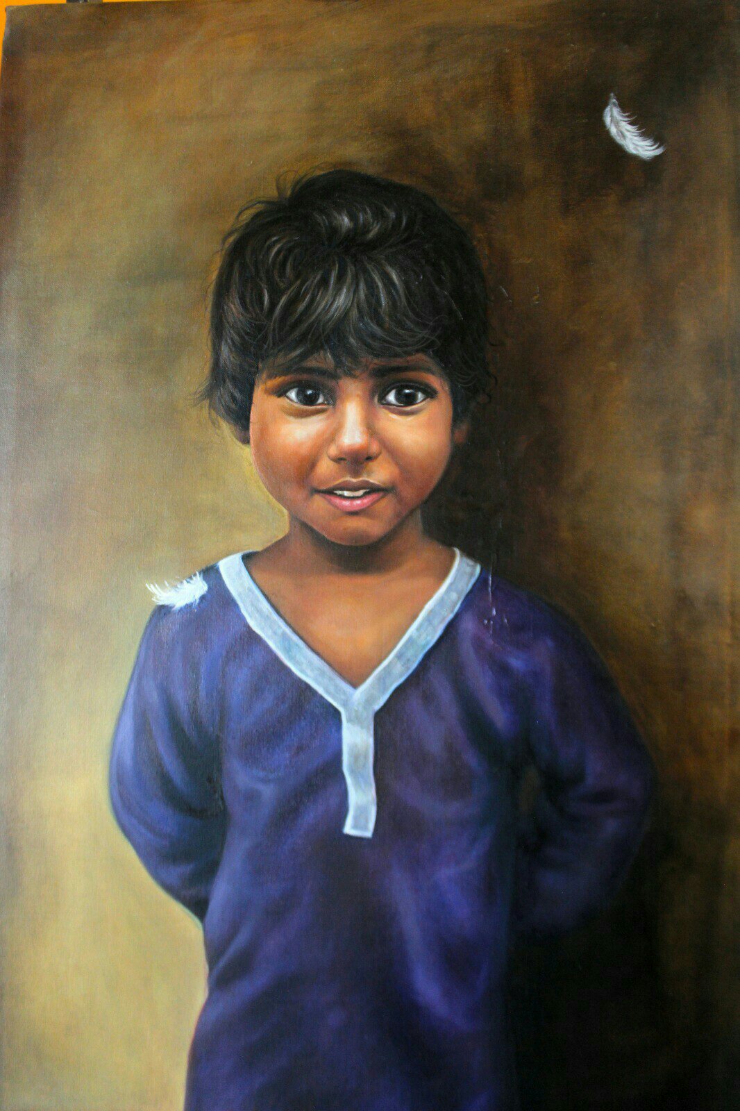 Artist: Yasir Noor <br>Medium: Oil on canvas <br> Size:  24x36 inches