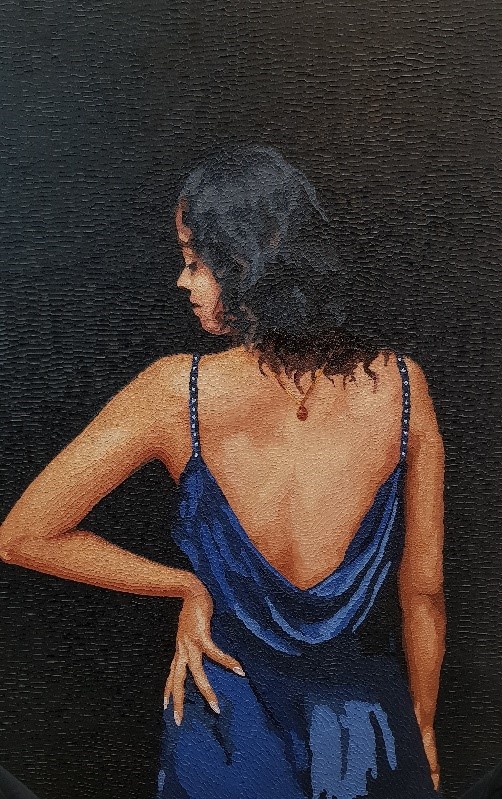 Untitled<br>Medium: oil on canvas  <br> Size: 21x31 inches