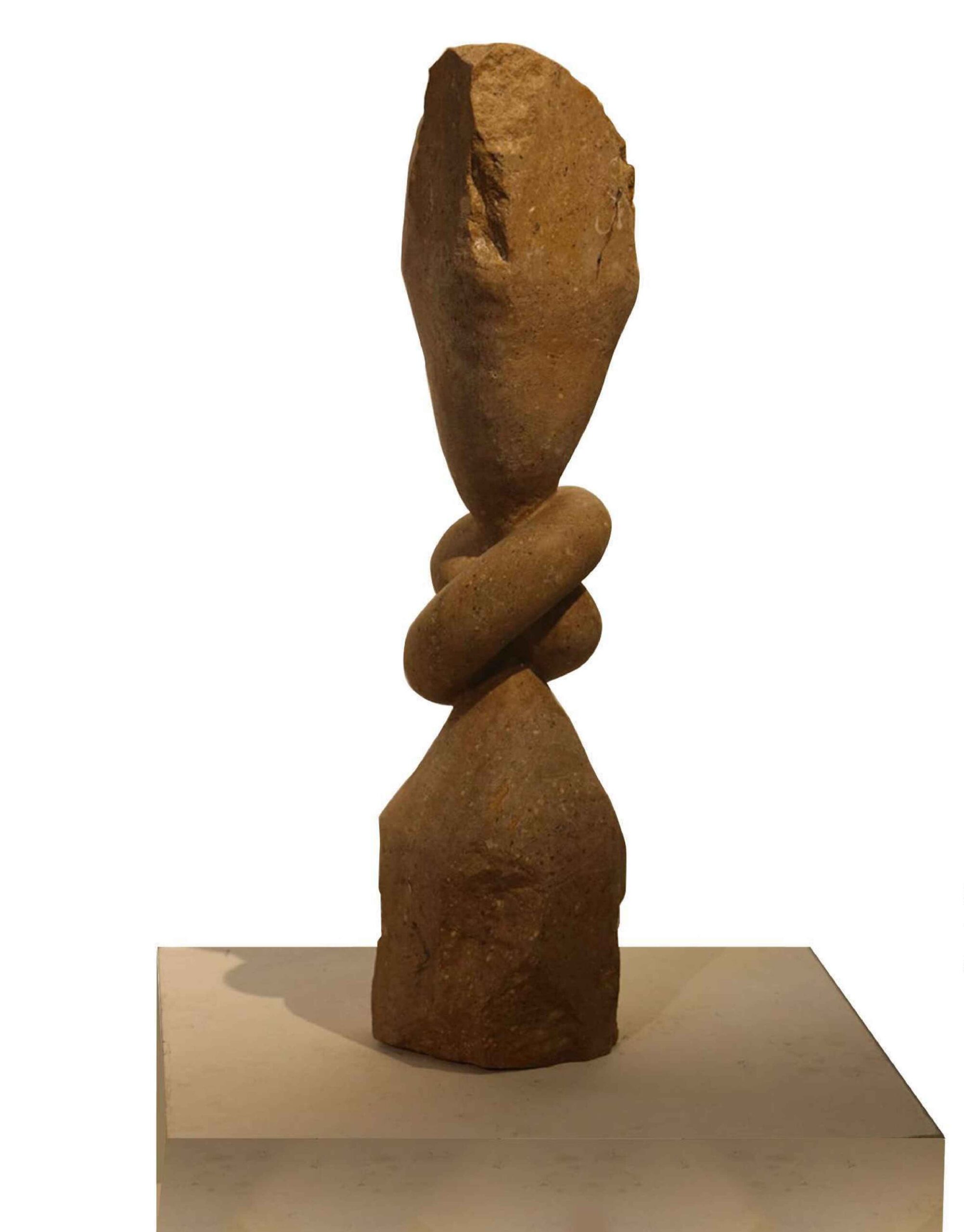 Artist: Avi Kumar <br />Title: "UNTITLED" <br> Medium: Stone<br>Size: 21 X 5 X 5 in