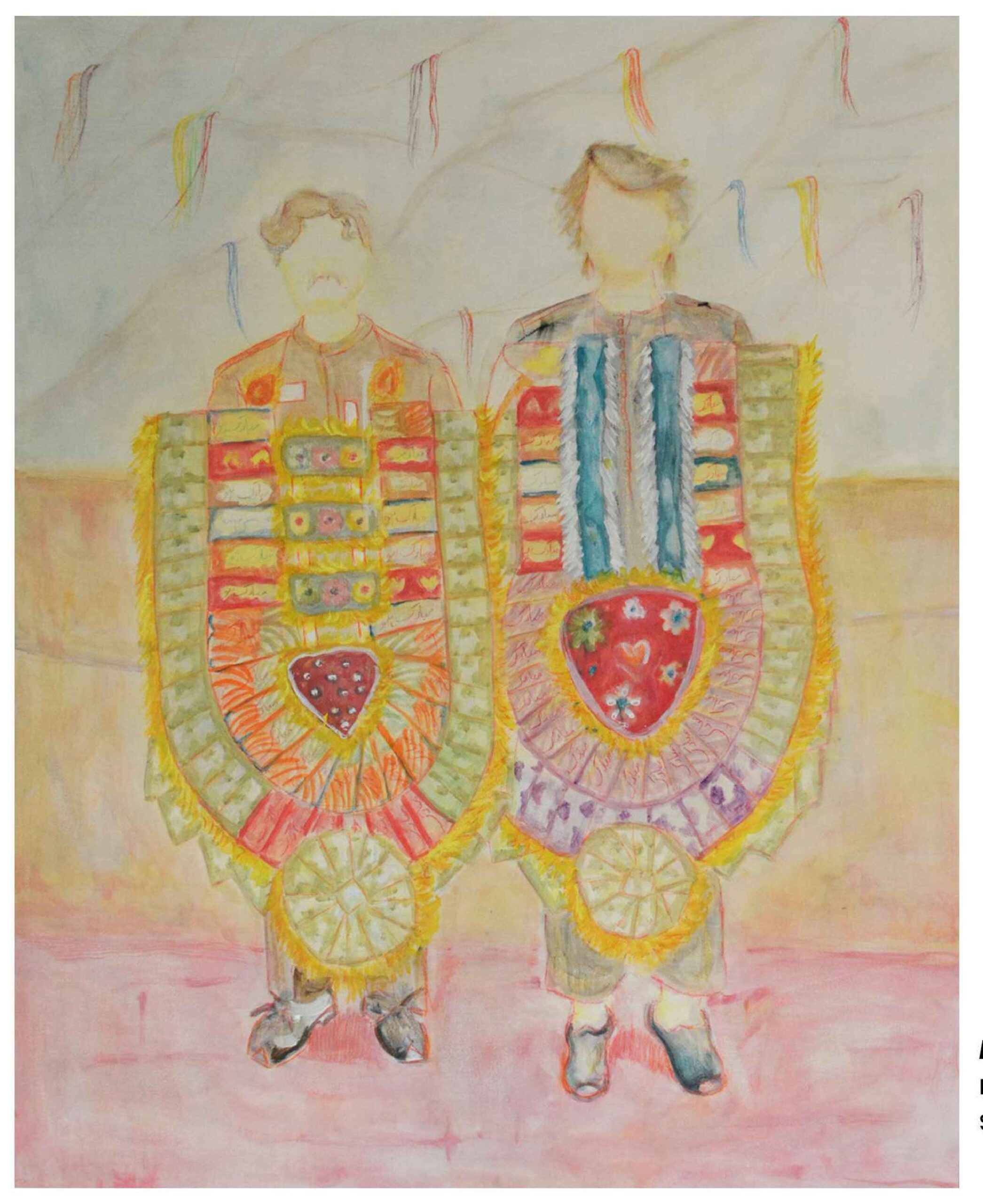 Artist: Mahnoor Tariq <br />Title: BURN HALL" <br> Medium: Oil on Canvas <br>Size: 26 X 32 in