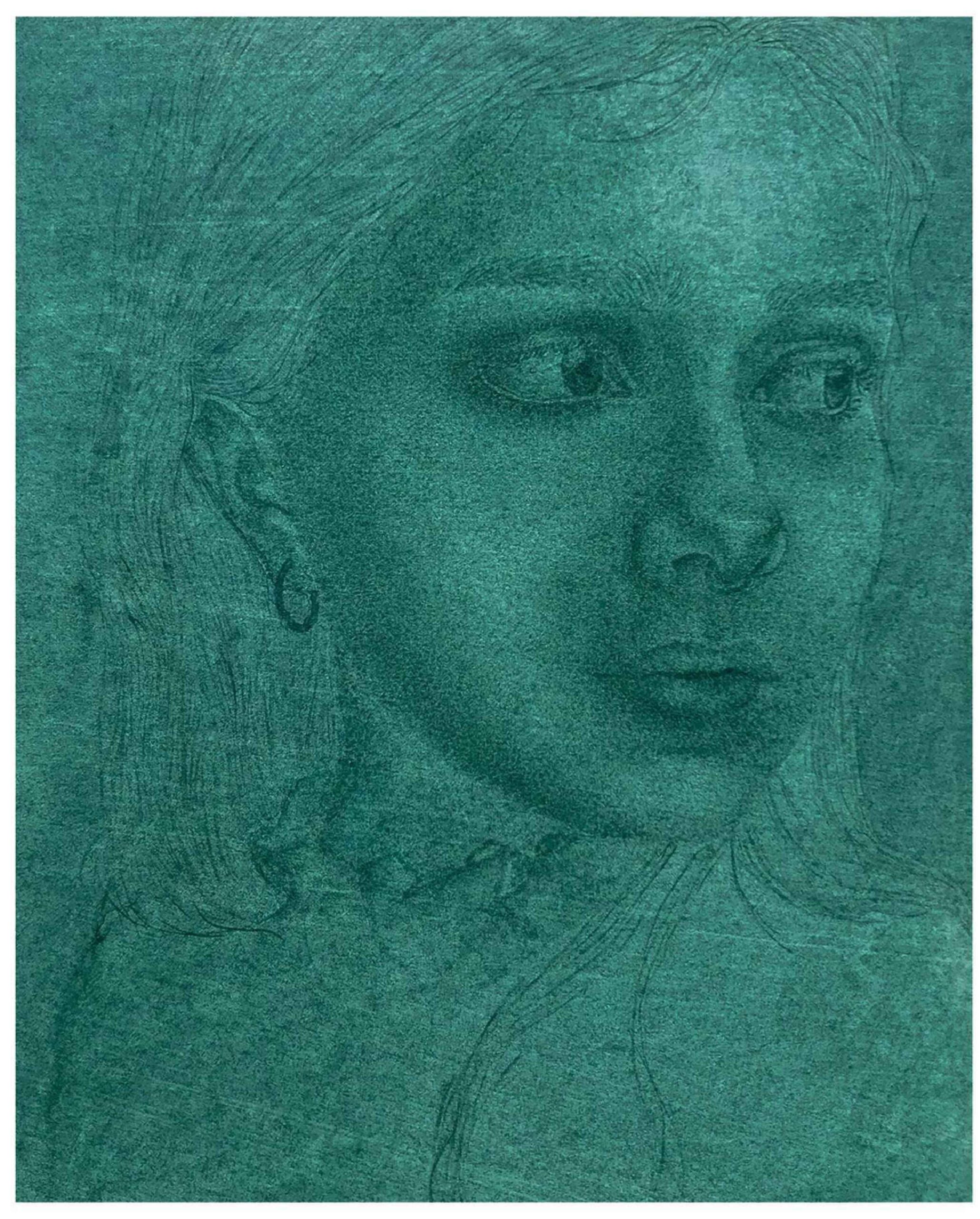 Artist: Rimsha Kousar<br />Title: SILENT SCREAMS-I <br> Medium: Watercolour on Wasli<br>Size: 7.5 X 9 in